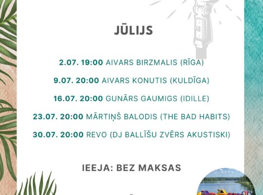 Dzīvās mūzikas trešdienas...