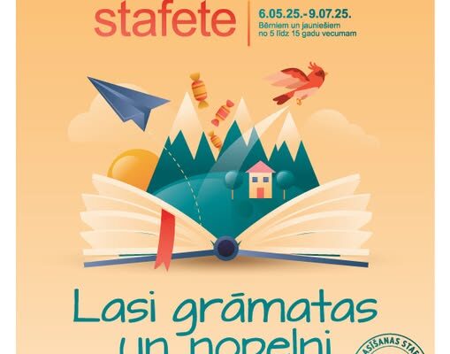 Lasīšanas stafete Jaunlutriņu...