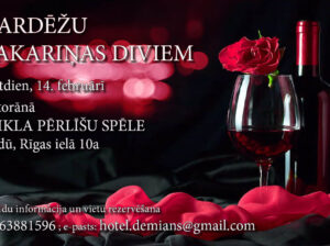 Stikla pērlīšu spēle Gardēžu vakariņas diviem
