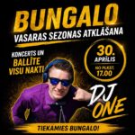 Bungalo vasaras sezonas atklāšanas ballīte