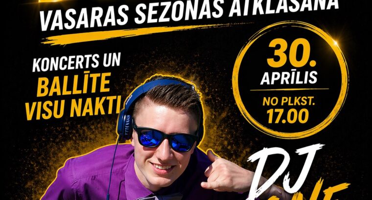 Bungalo vasaras sezonas atklāšanas ballīte