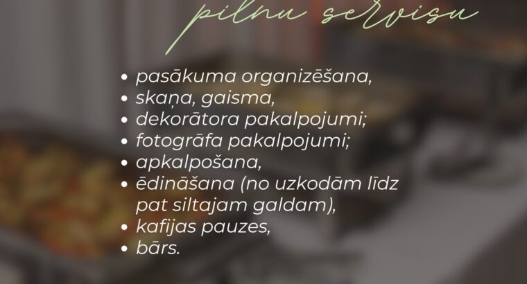 Sviniet īpašos mirkļus Eat & Chill