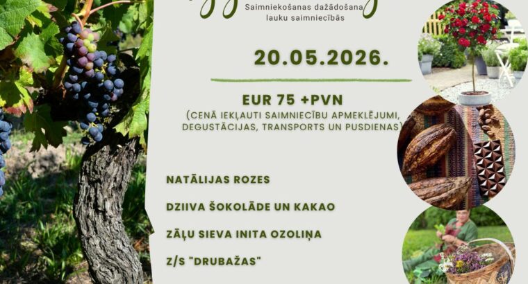 Aicinām doties garšu un iedvesmas braucienā “Izzini Kurzemi”!