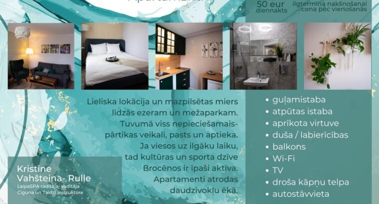 Laipa SPA apartamenti Brocēnos