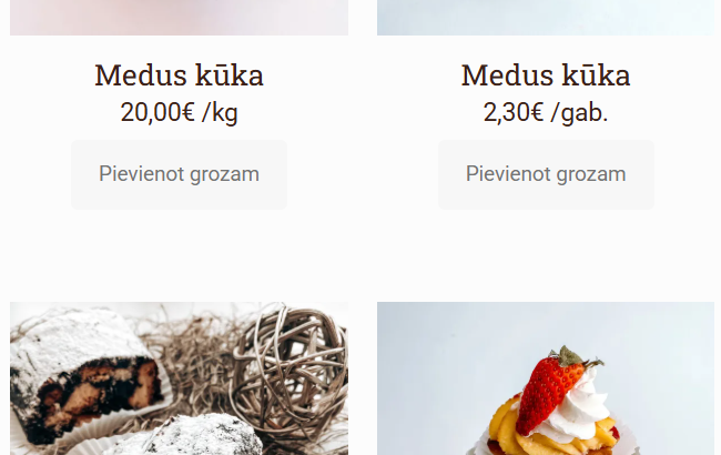 Miko saldās kūkas un kūciņas