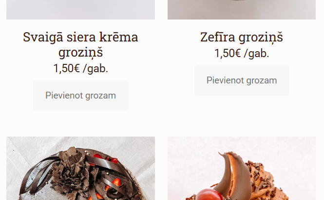 Miko saldās kūkas un kūciņas