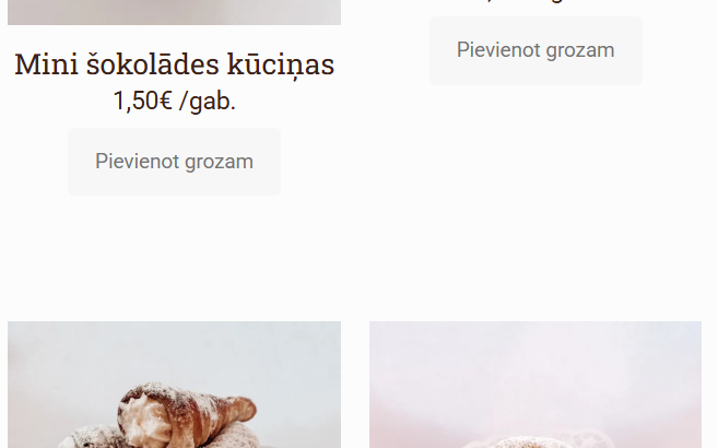 Miko saldās kūkas un kūciņas