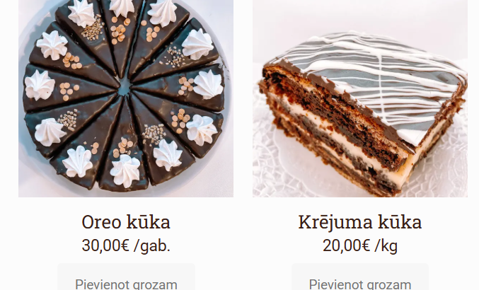 Miko saldās kūkas un kūciņas