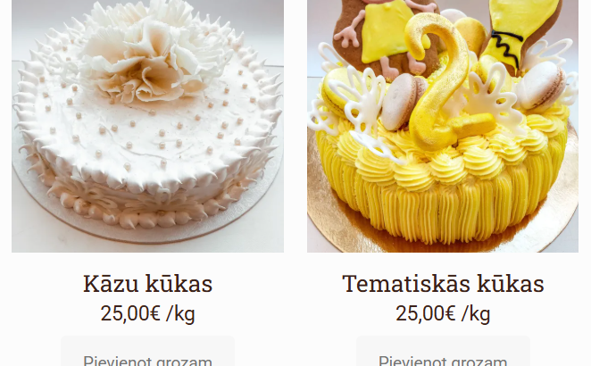 Miko saldās kūkas un kūciņas