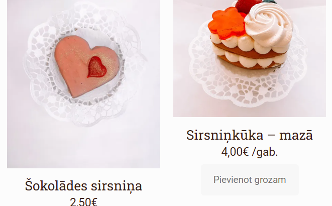 Miko saldās kūkas un kūciņas