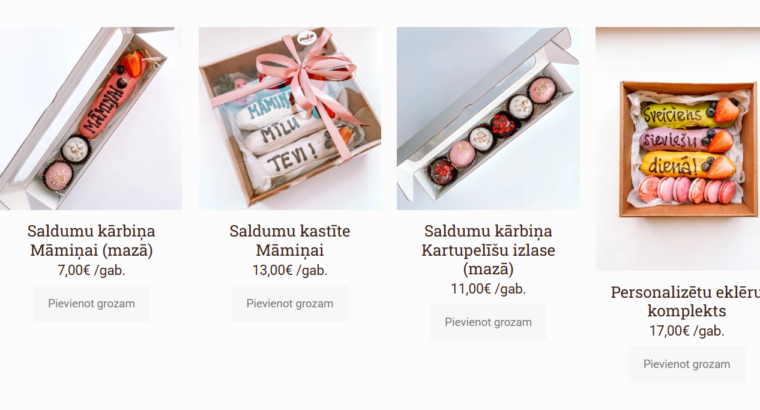 Miko saldās kūkas un kūciņas