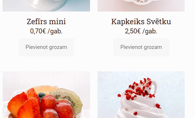 Miko saldās kūkas un kūciņas