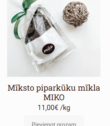 Miko gardās piparkūkas