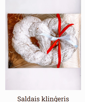 Miko saldie klinģeri un štricele