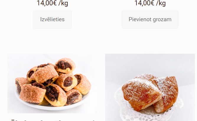 Miko saldās smalkmaizītes