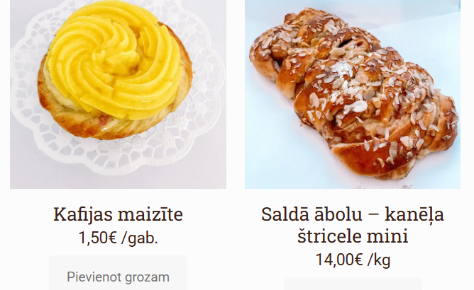 Miko saldās smalkmaizītes