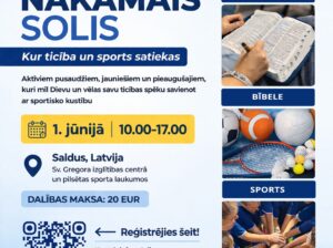Minikonference “Nākamais solis.” Kur ticība un sports satiekas
