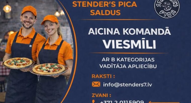 Stender’s pica aicina darbā Viesmīli