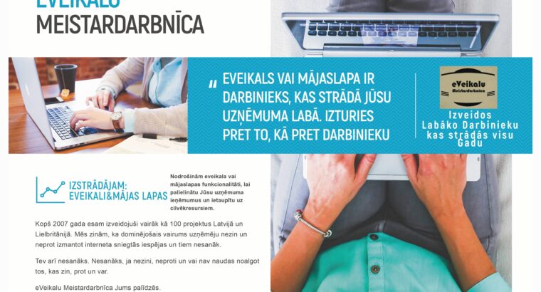 Mājaslapas izstrāde